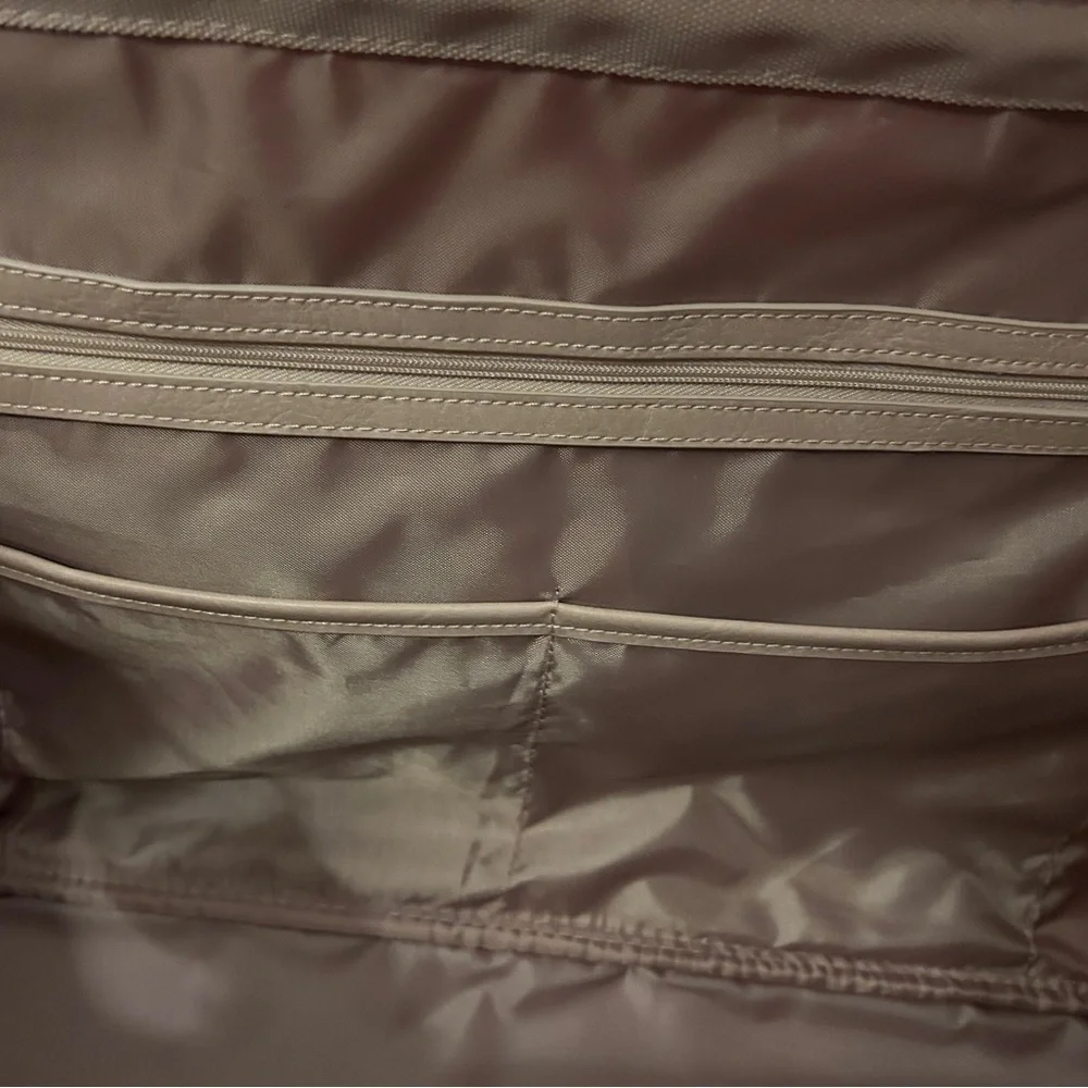 BEIS Blush Pink Convertible Weekender - Picture 6 of 16